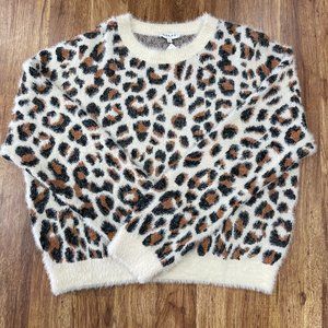 Gilli Fuzzy Cheetah Sweater